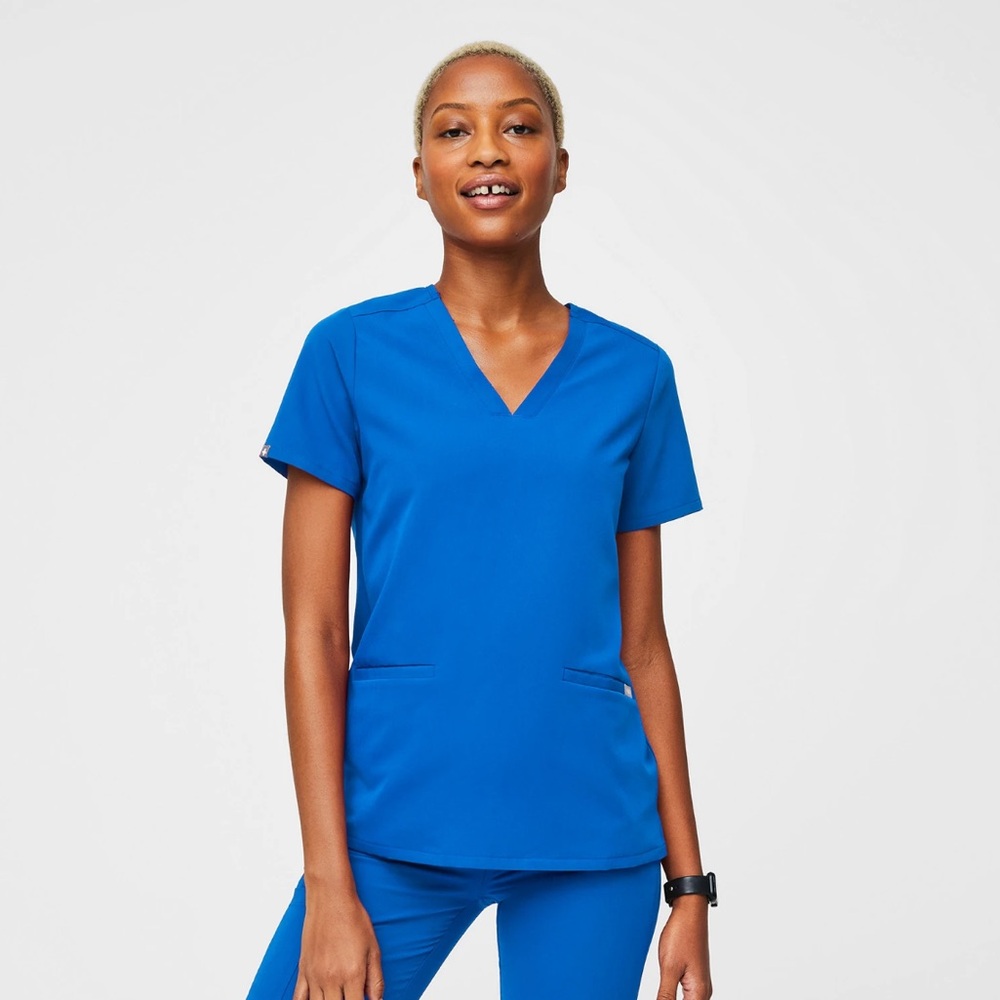 Figs Scrubs Women's V-Neck Top